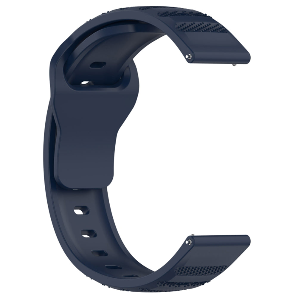 Techsuit W050 reim for Samsung Galaxy Watch / Huawei Watch Series, 20mm, Blå