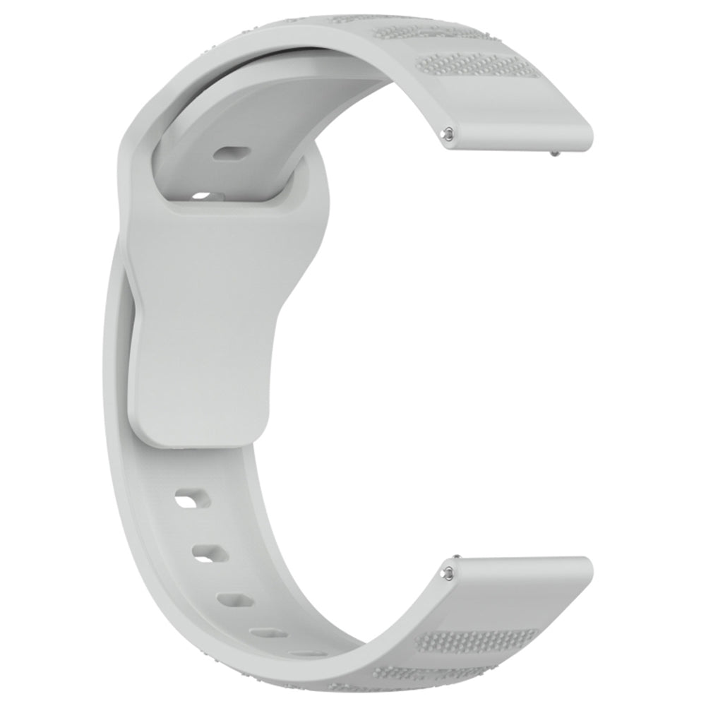 Techsuit W050 reim for Samsung Galaxy Watch / Huawei Watch Series, 20mm, Grå