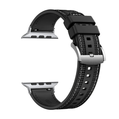 Techsuit W051 reim for Apple Watch 42mm / 41mm / 40mm / 38mm Series, Svart
