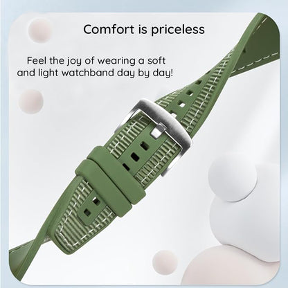 Techsuit W051 reim for Apple Watch 49mm / 46mm / 45mm / 44mm / 42mm Series, Mørkeblå