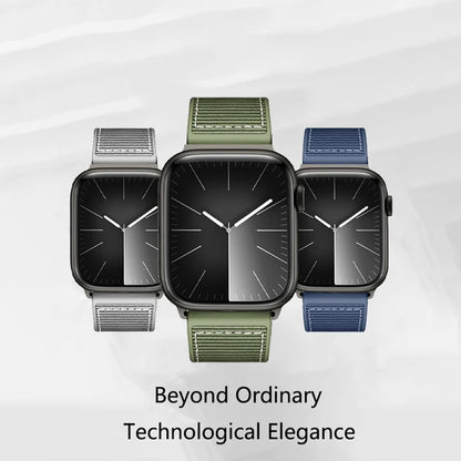 Techsuit W051 reim for Apple Watch 49mm / 46mm / 45mm / 44mm / 42mm Series, Mørkeblå