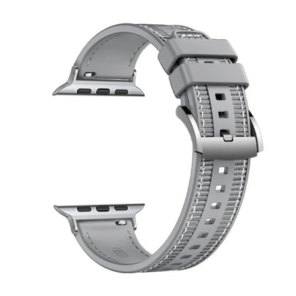 Techsuit W051 reim for Apple Watch 49mm / 46mm / 45mm / 44mm / 42mm Series, Grå