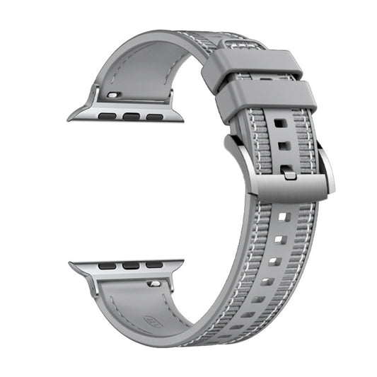 Techsuit W051 reim for Apple Watch 49mm / 46mm / 45mm / 44mm / 42mm Series, Grå
