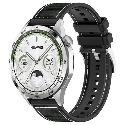 Techsuit W051 reim for Huawei Watch / Xiaomi Watch Series, 22mm, Svart