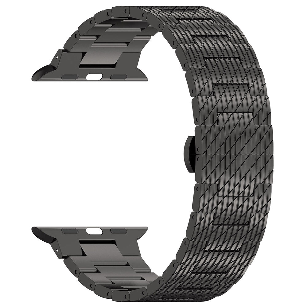Techsuit W052 reim for Apple Watch 42mm / 41mm / 40mm / 38mm Series, Svart