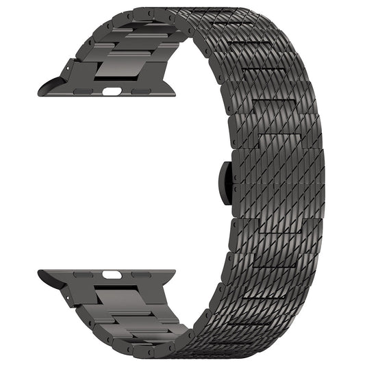 Techsuit W052 reim for Apple Watch 42mm / 41mm / 40mm / 38mm Series, Svart