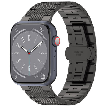 Techsuit W052 reim for Apple Watch 42mm / 41mm / 40mm / 38mm Series, Svart