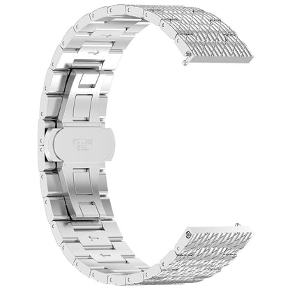 Techsuit W052 reim for Samsung Galaxy Watch / Huawei Watch Series, 20mm, Sølv