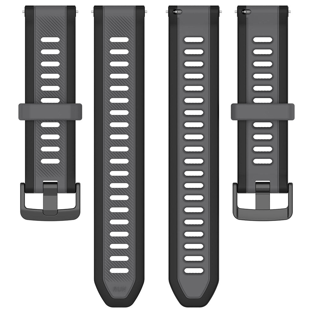 Techsuit W053 reim for Huawei Watch / Garmin Watch Series, 18mm, Mørkeblå