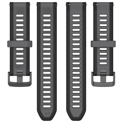 Techsuit W053 reim for Huawei Watch / Garmin Watch Series, 18mm, Mørkeblå