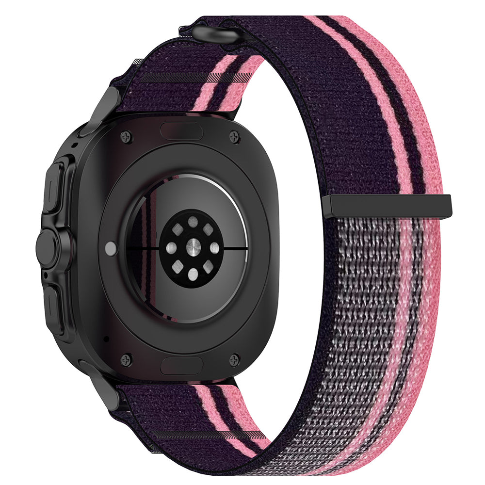 Techsuit W054 reim for Samsung Galaxy Watch Ultra, Rosa Svart