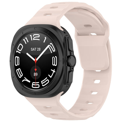 Techsuit W055 reim for Samsung Galaxy Watch Ultra, Lys Rosa