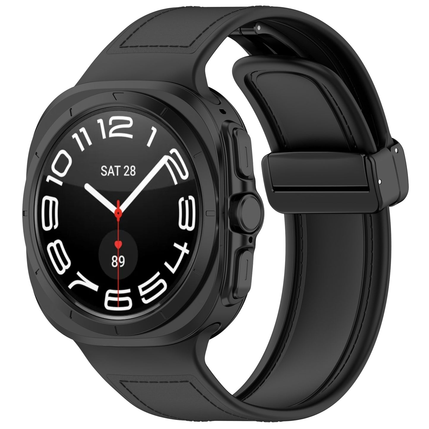 Techsuit W056 reim for Samsung Galaxy Watch Ultra, Svart
