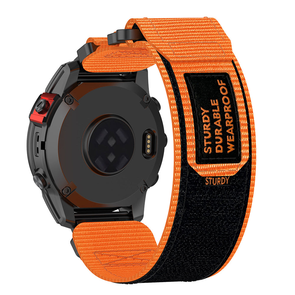 Techsuit W057 reim for Garmin Watch Fenix / Forerunner Series, 22mm, Oransje