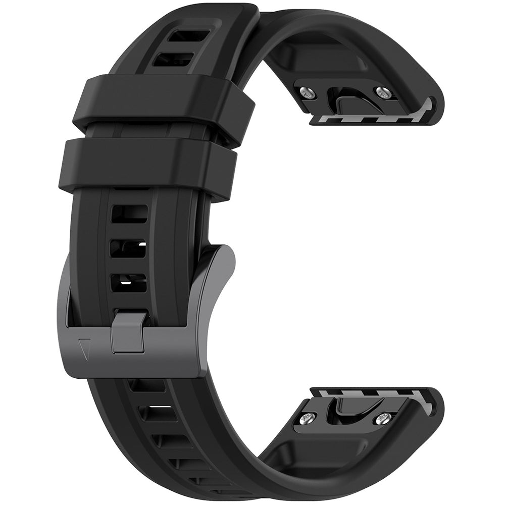 Techsuit W060 reim for Garmin Instinct / Approach / Fenix Watch Series, 20mm, Svart