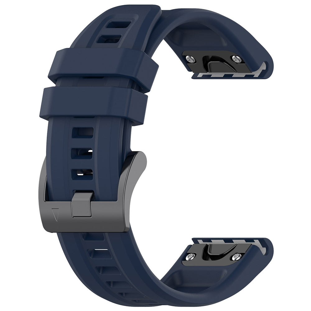 Techsuit W060 reim for Garmin Watch Fenix / Forerunner Series, 22mm, Marineblå