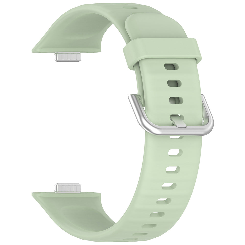 Techsuit W061 reim for Huawei Watch Fit 4 Pro / Watch Fit 4 / Watch Fit 3, Lys Grønn