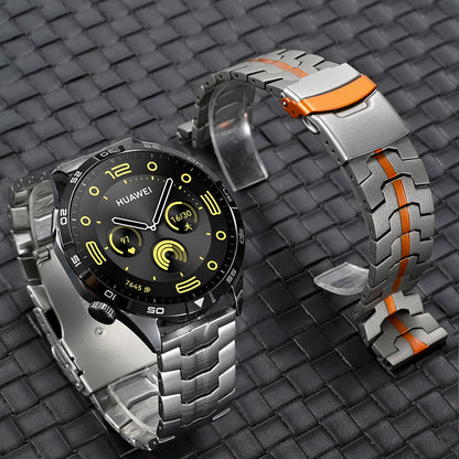 Techsuit W063 reim for Huawei Watch / Xiaomi Watch Series, Sølv