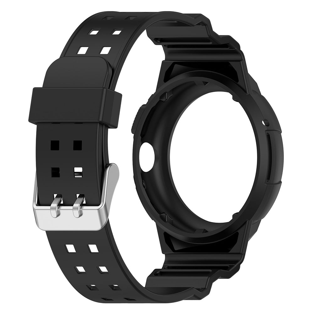 Techsuit W065 reim for Google Pixel Watch 3 41mm / Watch 2 / Watch, Svart