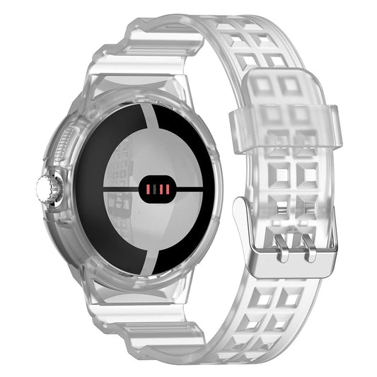 Techsuit W065 reim for Google Pixel Watch 3 41mm / Watch 2 / Watch, Gjennomsiktig