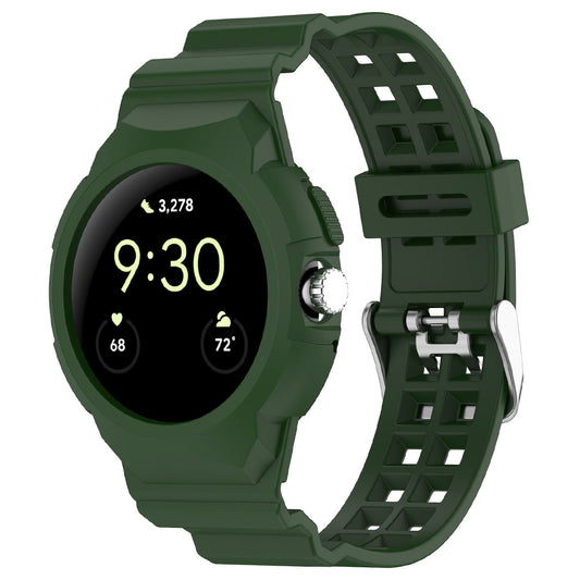 Techsuit W065 reim for Google Pixel Watch 3 41mm / Watch 2 / Watch, Grønn