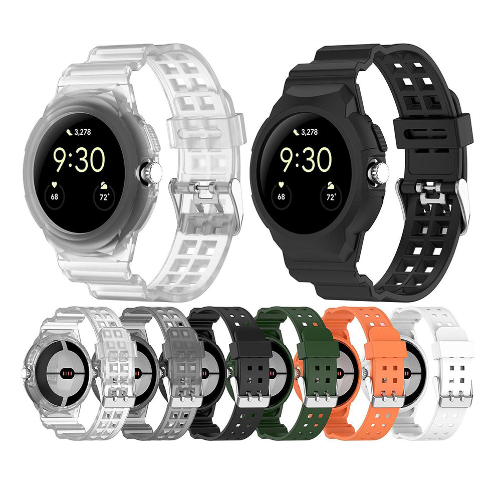 Techsuit W065 reim for Google Pixel Watch 3 41mm / Watch 2 / Watch, Grønn