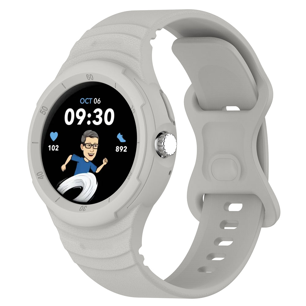 Techsuit W066 reim for Google Pixel Watch 3 41mm / Watch 2 / Watch, Grå