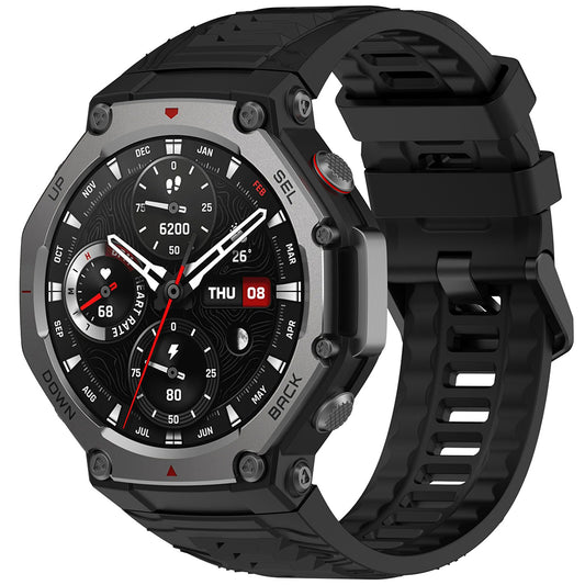 Techsuit W067 reim for Amazfit T-Rex 3, Svart