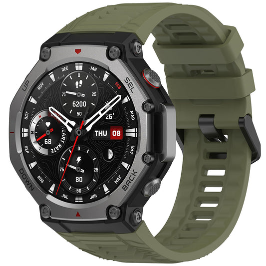 Techsuit W067 reim for Amazfit T-Rex 3, Grønn