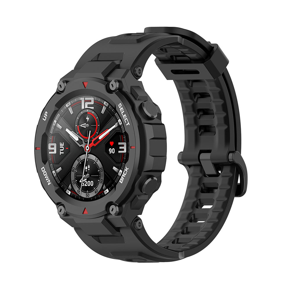 Techsuit W067 reim for Amazfit T-Rex Pro / T-Rex, Svart