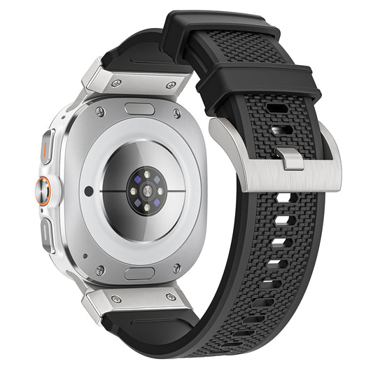 Techsuit W068 reim for Samsung Galaxy Watch Ultra, Sølvhvit