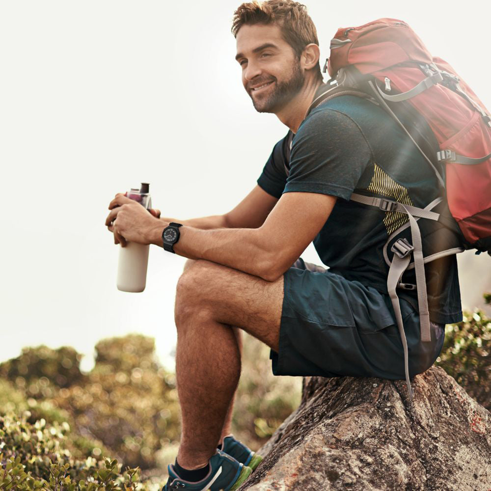 Techsuit W068 reim for Samsung Galaxy Watch Ultra, Svart Grønn