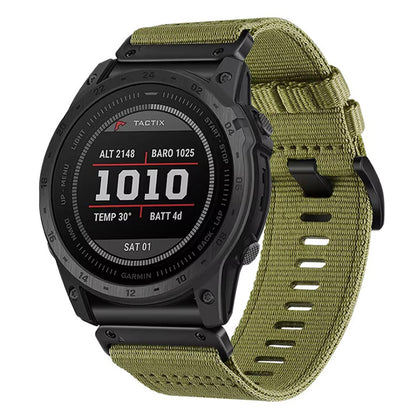 Techsuit W070 reim for Garmin Watch Fenix Series, 26mm, Grønn