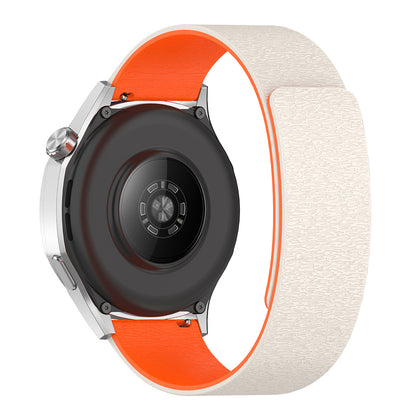 Techsuit W074 reim for Samsung Galaxy Watch Series, 20mm, Grå Oransje