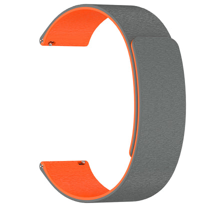 Techsuit W074 reim for Samsung Galaxy Watch Series, 20mm, Grå Oransje