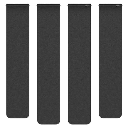 Techsuit W074 reim for Samsung Galaxy Watch Series, 20mm, Svart