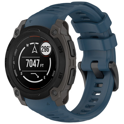 Techsuit W076 reim for Garmin Instinct E 40mm, Marineblå