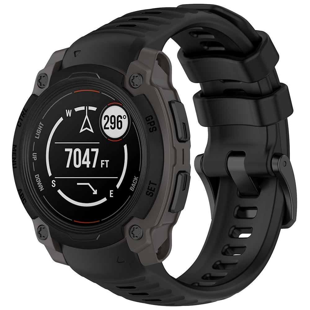 Techsuit W076 reim for Garmin Instinct E 40mm, Svart