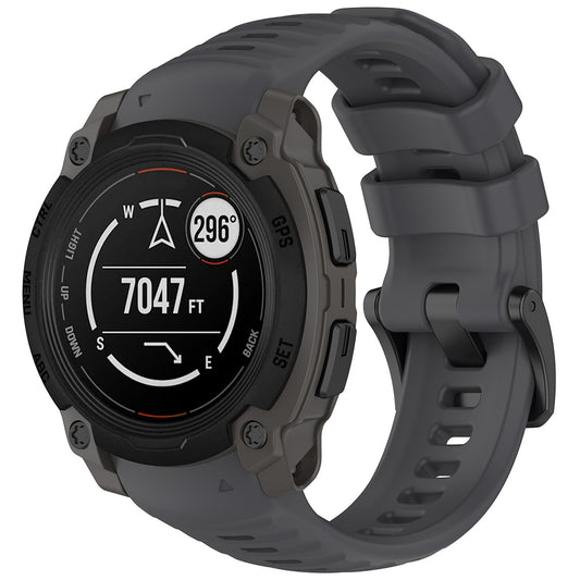 Techsuit W076 reim for Garmin Instinct E 45mm, Grå