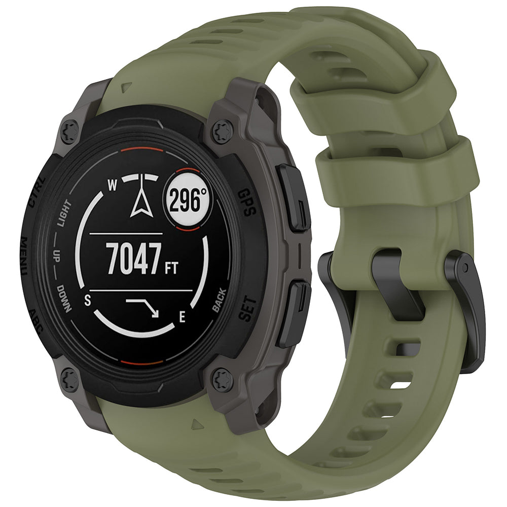 Techsuit W076 reim for Garmin Instinct E 45mm, Grønn