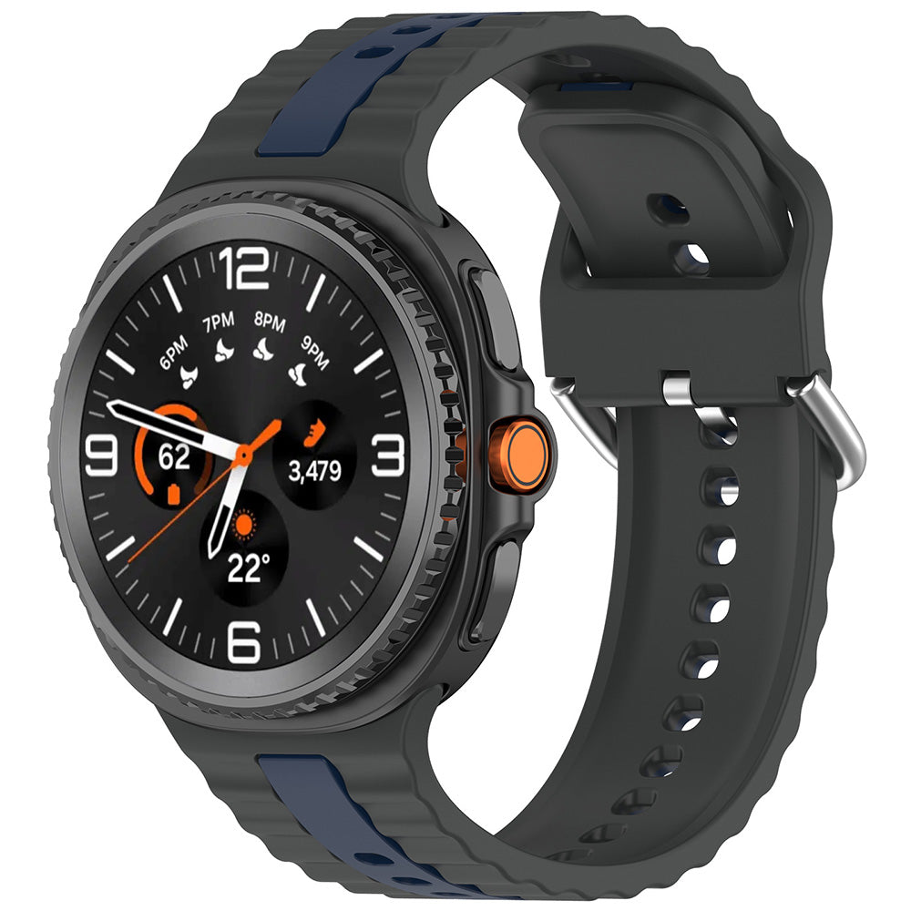 Techsuit W078 reim for Samsung Galaxy Watch 8 Classic / Watch8 44mm / Watch 8 40mm, Grå
