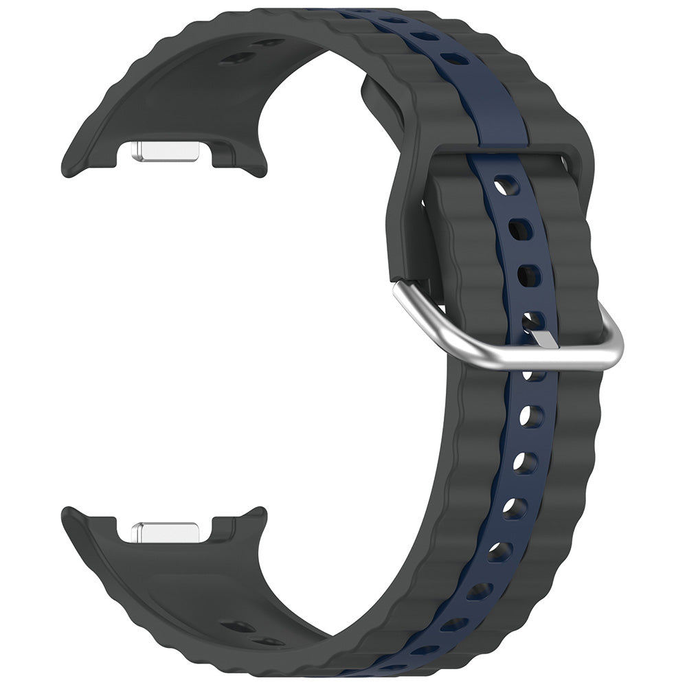 Techsuit W078 reim for Samsung Galaxy Watch 8 Classic / Watch8 44mm / Watch 8 40mm, Grå