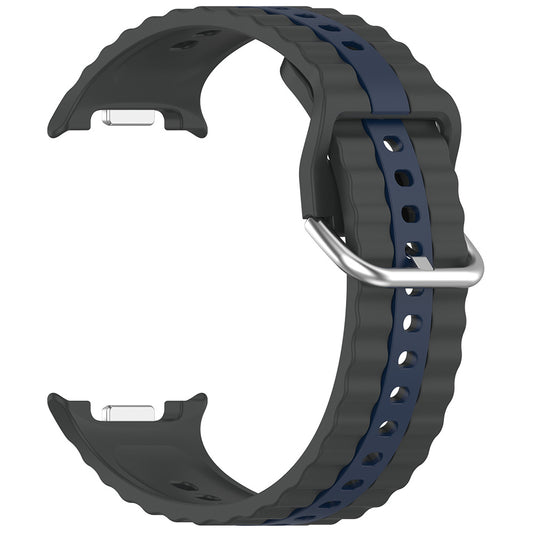 Techsuit W078 reim for Samsung Galaxy Watch 8 Classic / Watch8 44mm / Watch 8 40mm, Grå