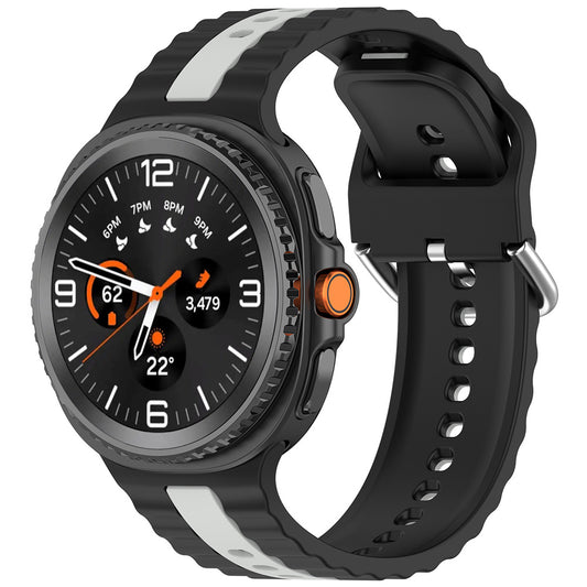 Techsuit W078 reim for Samsung Galaxy Watch 8 Classic / Watch8 44mm / Watch 8 40mm, Svart