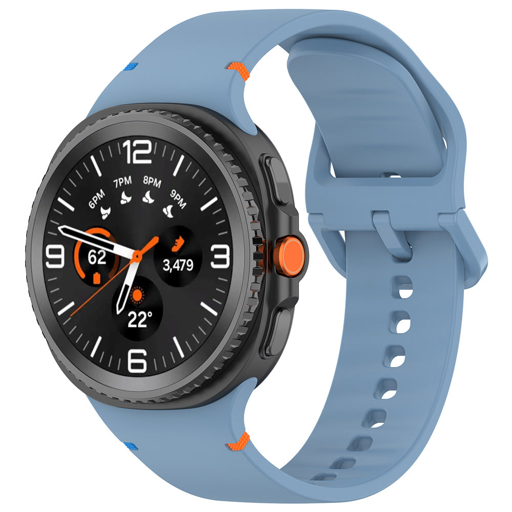 Techsuit W079 reim for Samsung Galaxy Watch 8 Classic / Watch8 44mm / Watch 8 40mm, Blå