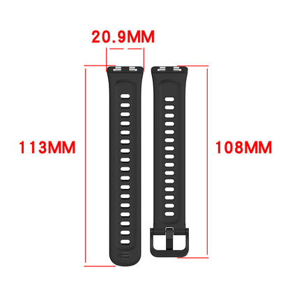 Techsuit W082 reim for Huawei Band 11 / 11 Pro, Svart