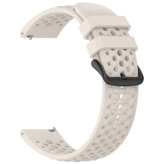 Techsuit W083 reim for Amazfit Watch / Samsung Watch Series, 22mm, Hvit