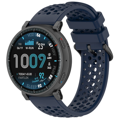 Techsuit W083 reim for Amazfit Watch / Samsung Watch Series, 22mm, Marineblå