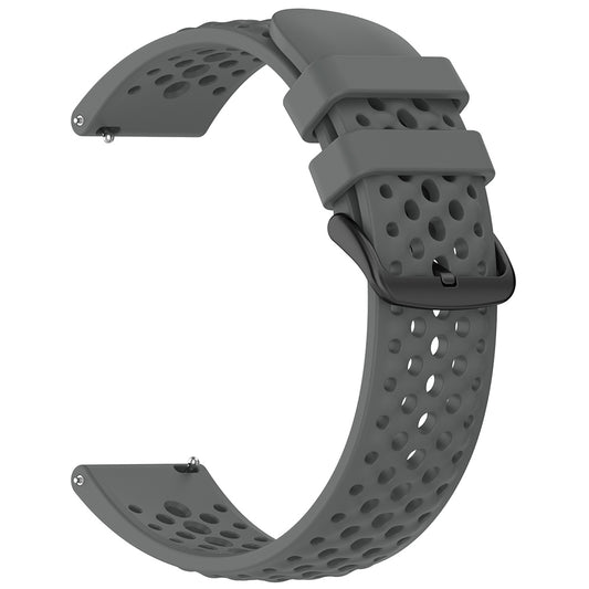 Techsuit W083 reim for Amazfit Watch / Samsung Watch Series, 22mm, Grå