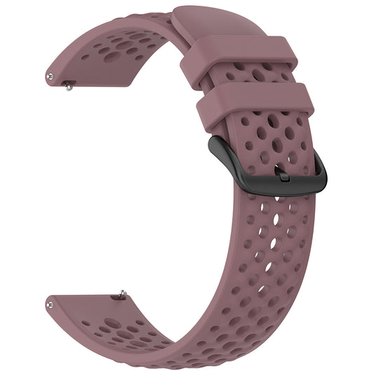 Techsuit W083 reim for Amazfit Watch / Samsung Watch Series, 22mm, Lilla